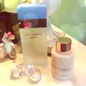 Dolce and Gabbana perfume/lotion