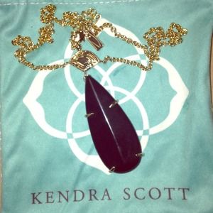 Kendra Scott Teardrop Pendant Necklace