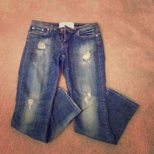 Distressed Jeans