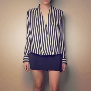 Zara Striped blouse