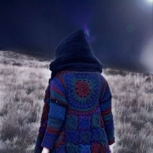 SOLD 🌌Cosmic Sunset Sweater🌌