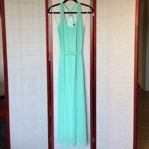 DailyLook Mint Maxi Dress, sz. M