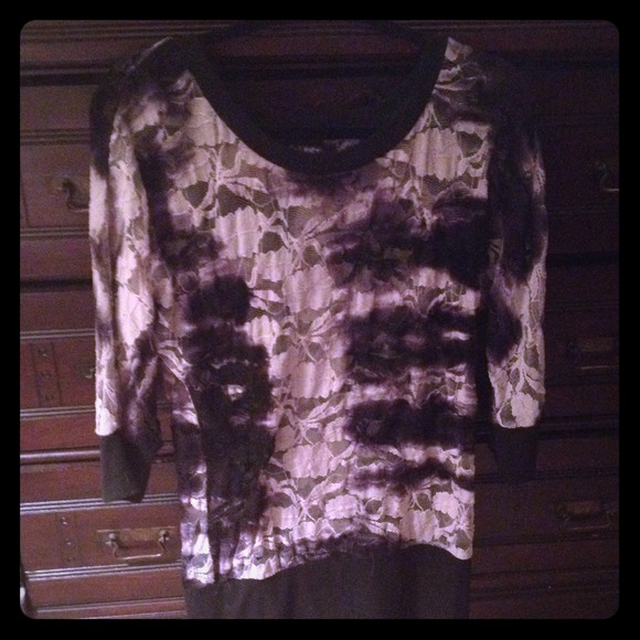 Lace shirt from The Buckle