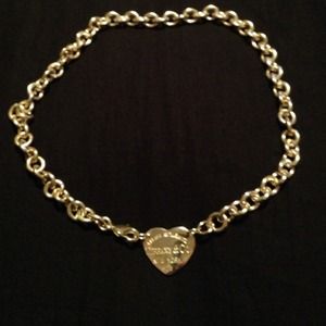 Tiffany & co necklace heart