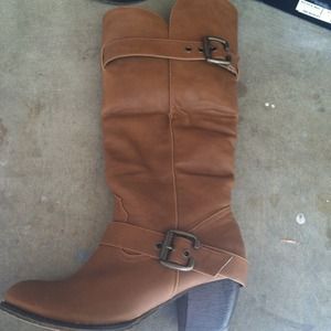 Wild diva Tan boots