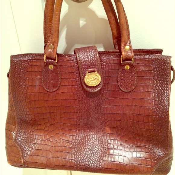 Vintage Authentic Brahmin Purse