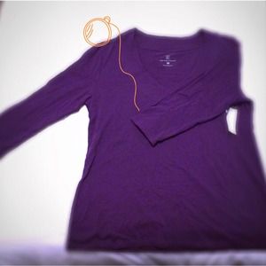 New York & Co Purple Top
