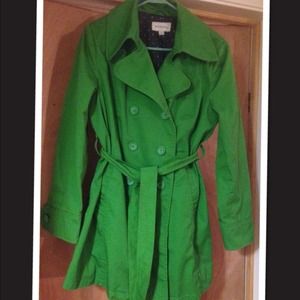 RESERVED 4 DUCHESS Kelly Green Rain Coat Size XXL