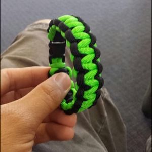 Paracord bracelets!