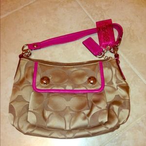 Authentic coach purse