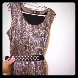 Metallic Rock Star Dress
