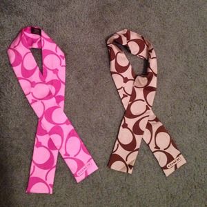 Coach tie head bands