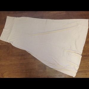 Light Tan Maxi Skirt.