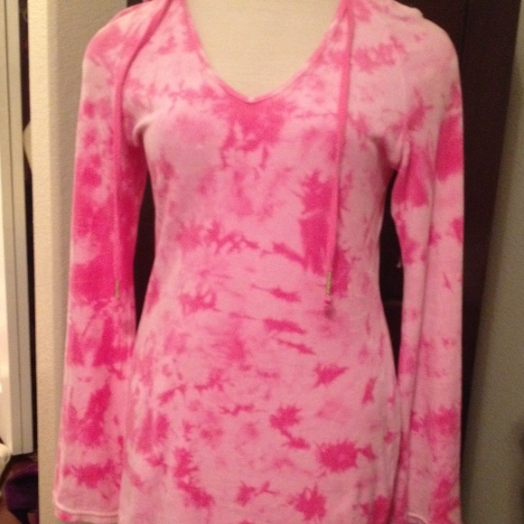 Twisted Heart long tunic w hood