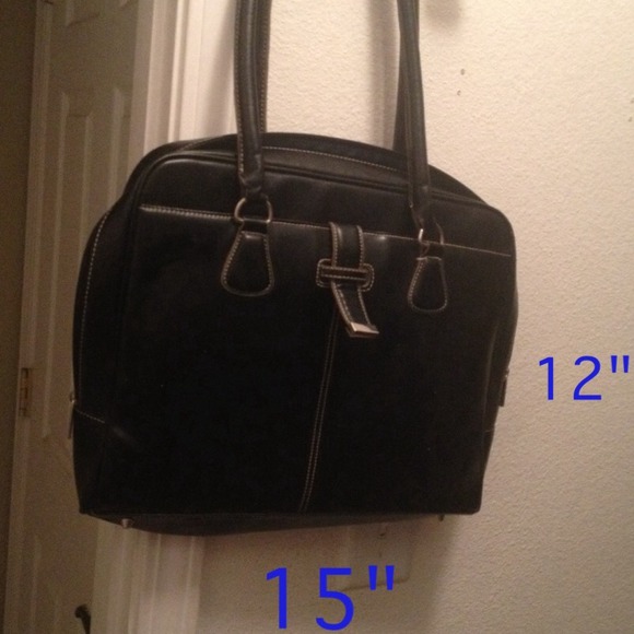 merona bags target briefcase laptop bag poshmark