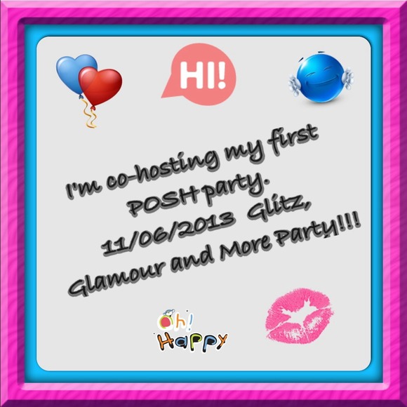 Co-Hosting my first POSH party 🎉🎉🎈🎉👍💗💋🌺