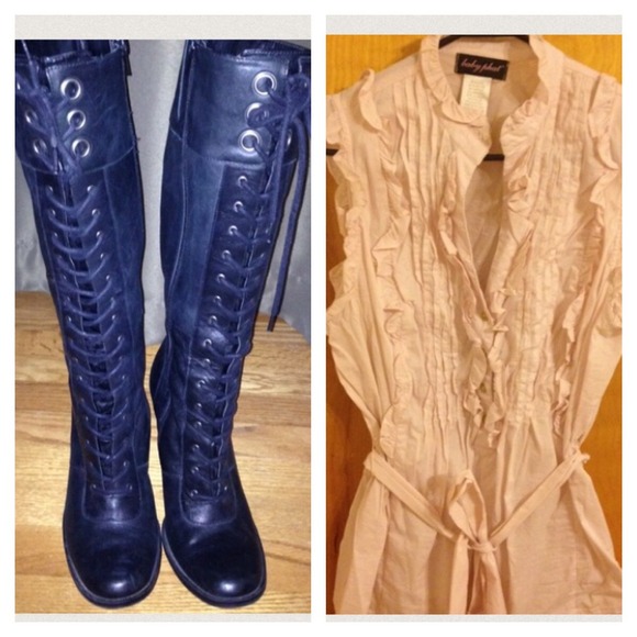 Boots and top