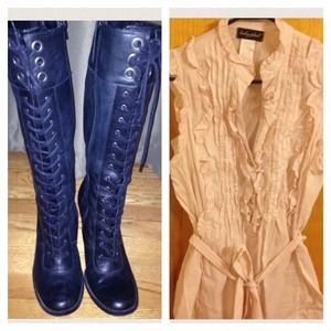 Boots and top
