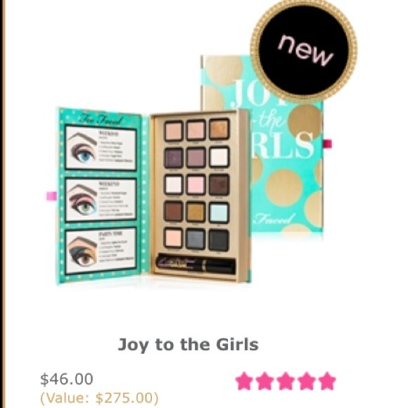 ❌SOLD❌Too faced joy to the girls 💚💛