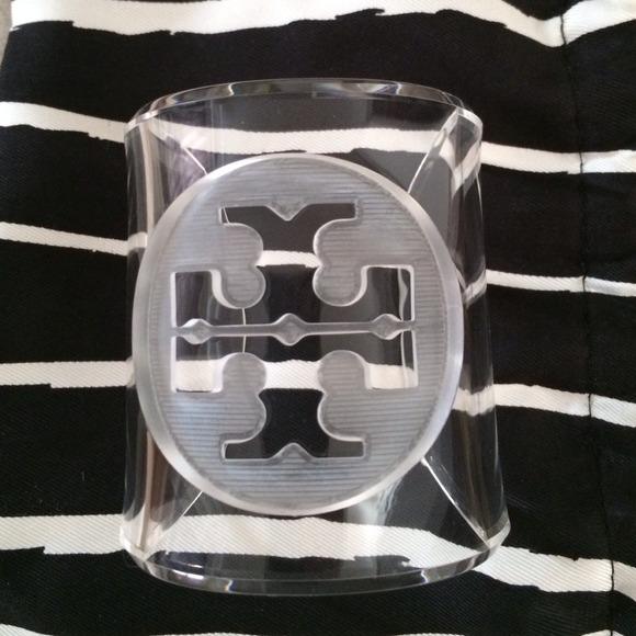 Tory Burch lucite cuff