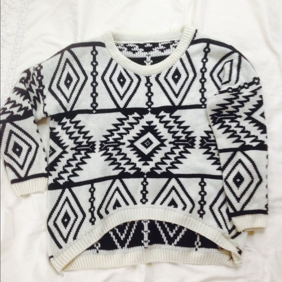 SOLD!! Tribal sweater