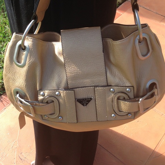 Prada inspired handbag with wallet