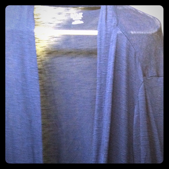 Great cobalt blue light weight cardigan.
