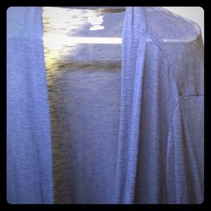 Great cobalt blue light weight cardigan.