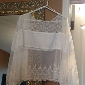 Reduced ....Lace flowy blouse