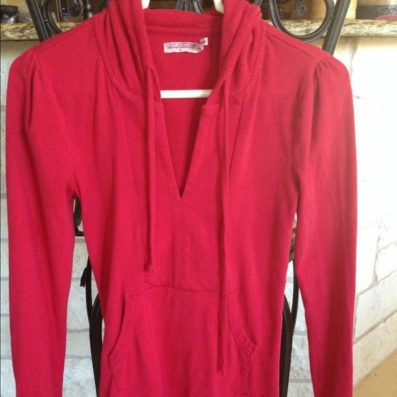 Juicy Couture v-neck hoodie