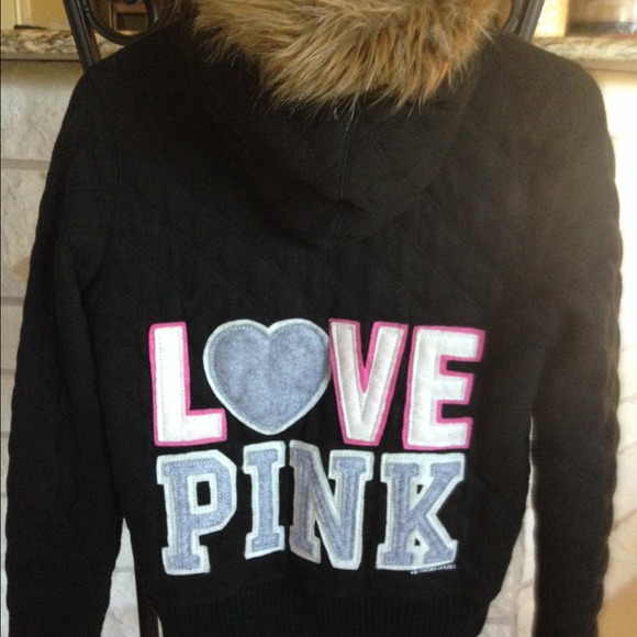 Victoria's Secret Pink zip up jacket