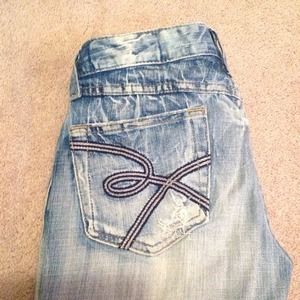 The Buckle light wash jeans boot cut