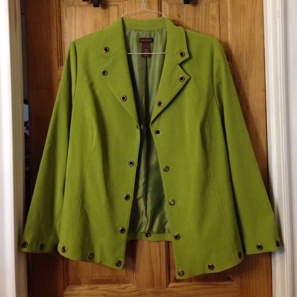 Line green jacket