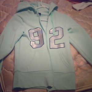 Mint green rue 21 jacket