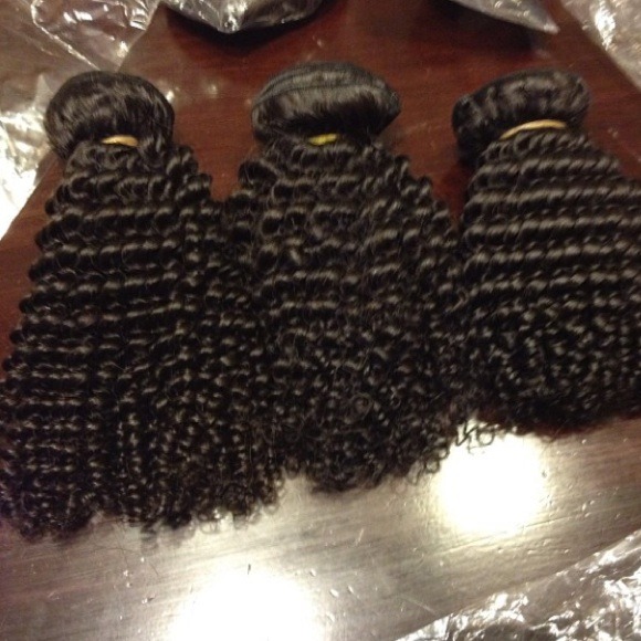 Kinky curly Brazilian extensions