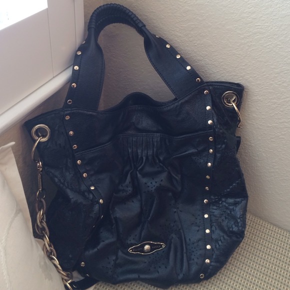 Elliot Lucca black leather bag**REDUCED**