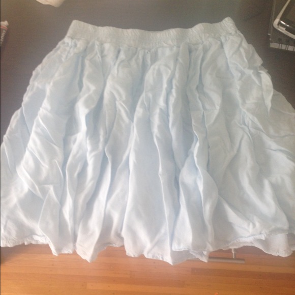 🚫 SOLD 🚫 Pale blue Brandy Melville Luma skirt