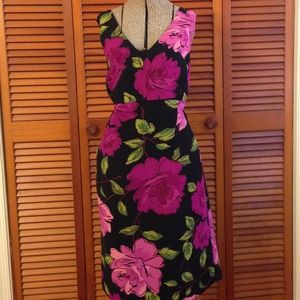 Printed Dress Size 20W by Amanda Smith