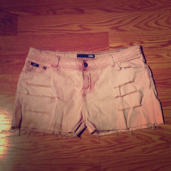 Dip dyed shorts