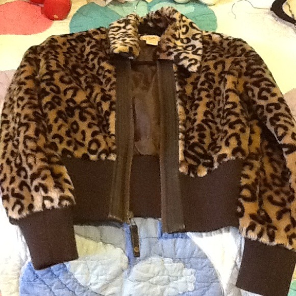 Candies leopard, size small jacket
