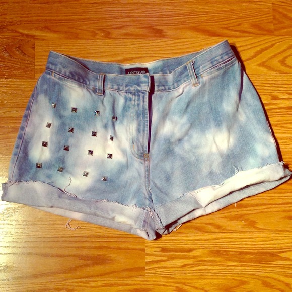 High waisted shorts