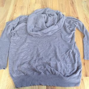 Multi-way tunic sweater