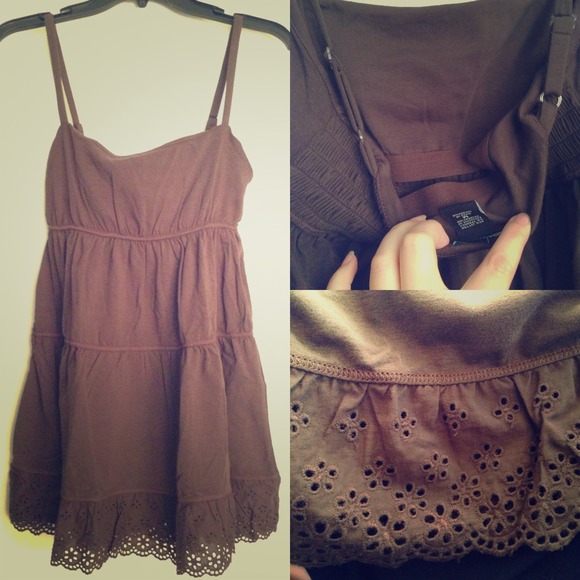 NWOT Brown Top