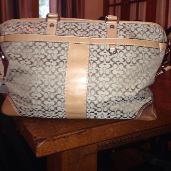 Coach diaper bag.