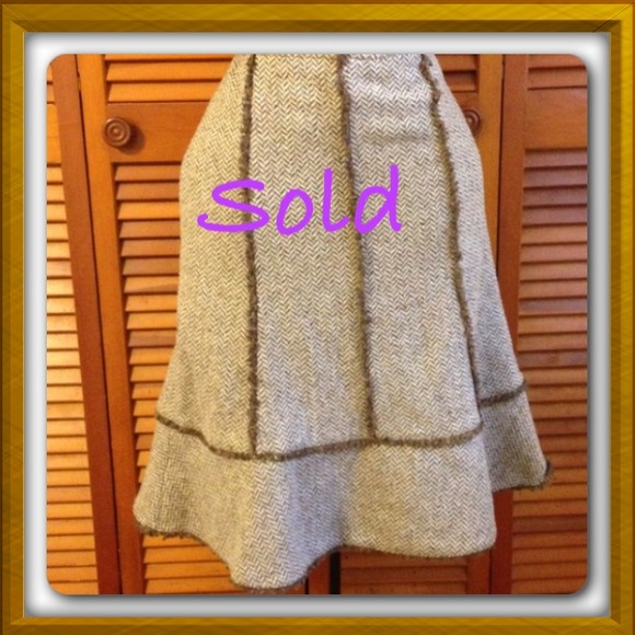Lowest Price💃Wool Ann Taylor Petite Skirt Size 0P