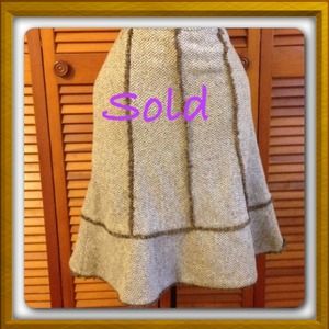 Lowest Price💃Wool Ann Taylor Petite Skirt Size 0P