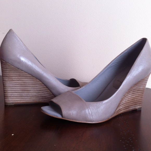 Banana Republic Shoes - ON HOLD. Banana Republic leather wedges.