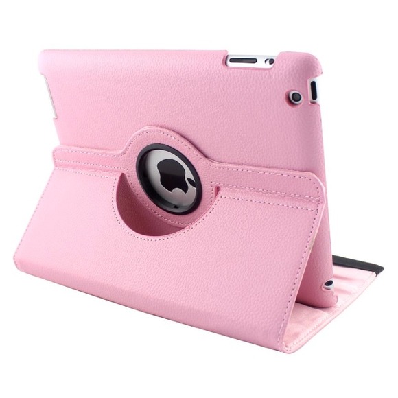 Pink IPad Case for 1-4th Generation