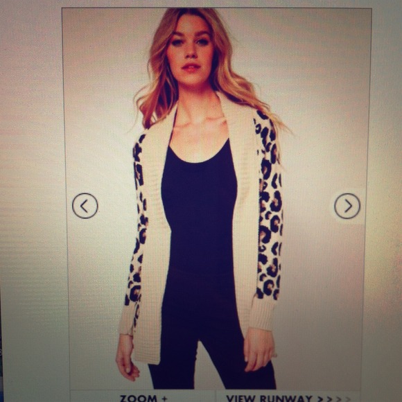 ASOS Sweaters - Club L Leopard Cardigan