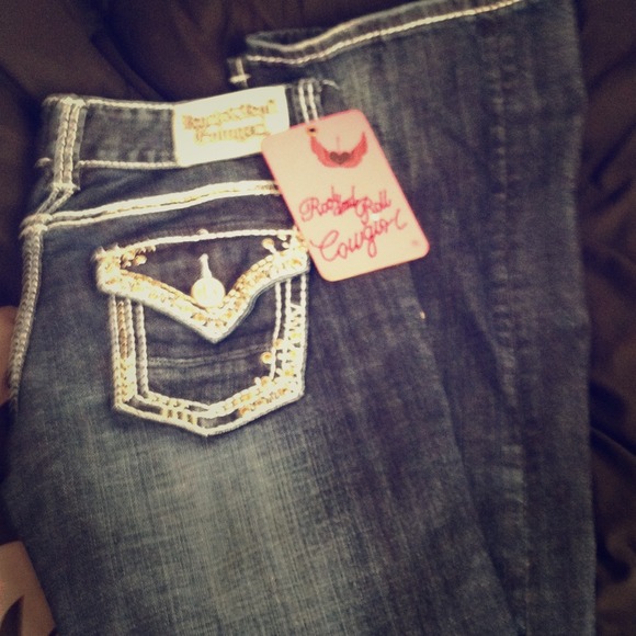 Size 28 x 34 Rock and Roll Cowgirl Denim Jeans